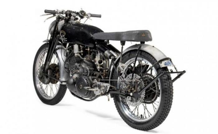 فنسنت الأسود البرق 1951 - دراجة نارية أغلى في العالم