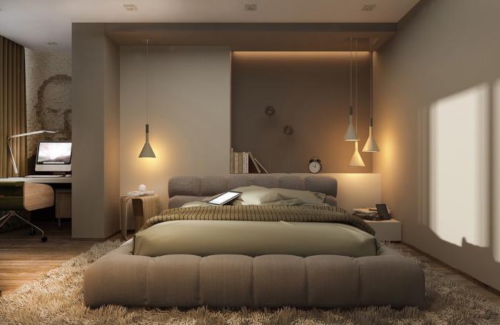 أفكار إضاءة غرفة نوم رائعة