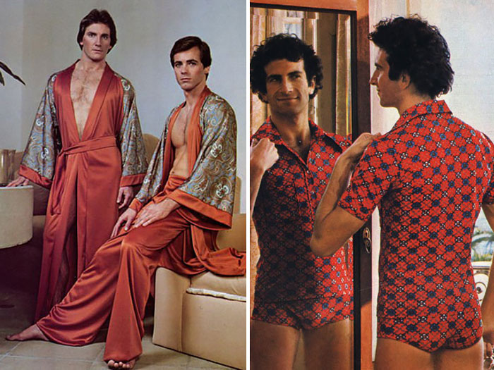 أزياء الرجال في 1970s
