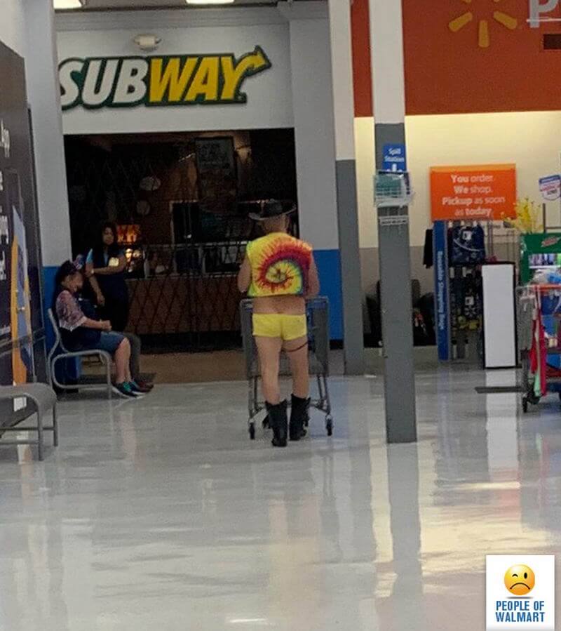 المتسوقين مضحك وغريب من Walmart